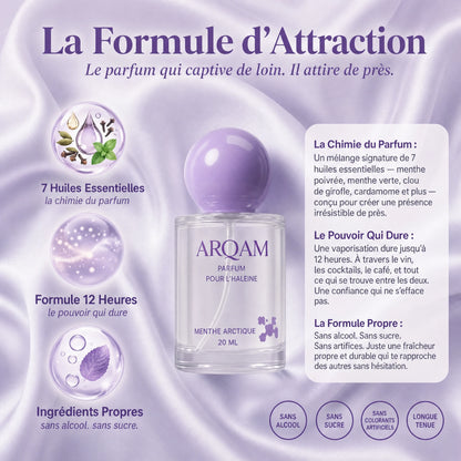 La formule d'attraction — 7 huiles essentielles, formule 12 h, sans alcool ni sucre