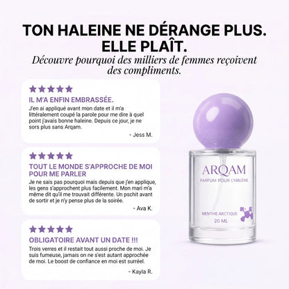 Avis clientes — ton haleine ne dérange plus, elle plaît